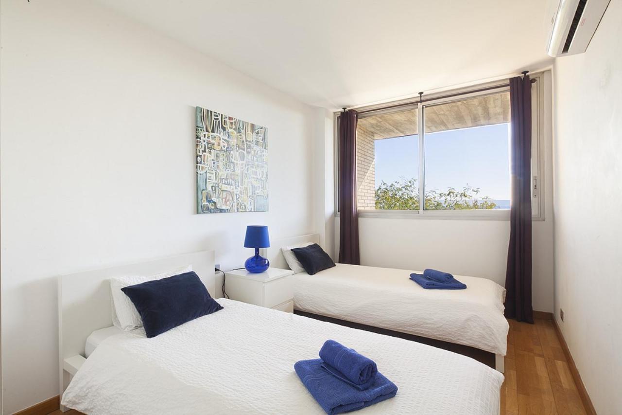 Vila Olimpica Skyline Barcelona Habitación foto