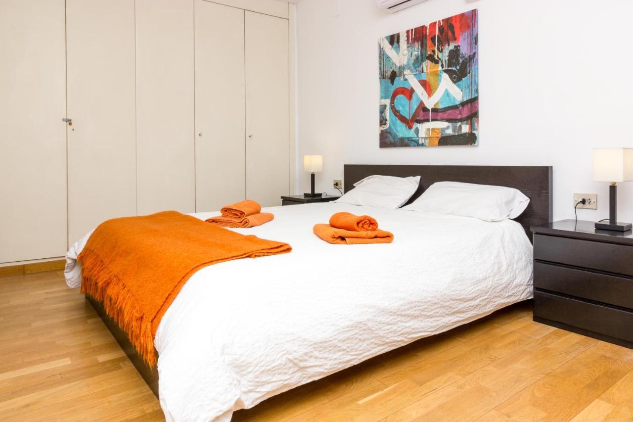 Vila Olimpica Skyline Barcelona Habitación foto