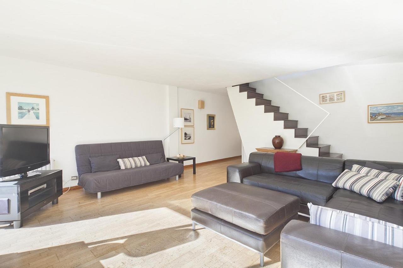 Vila Olimpica Skyline Barcelona Habitación foto