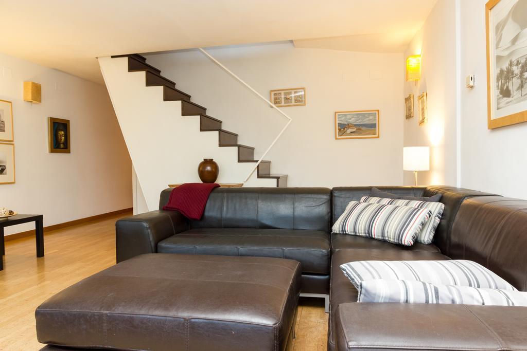 Vila Olimpica Skyline Barcelona Habitación foto